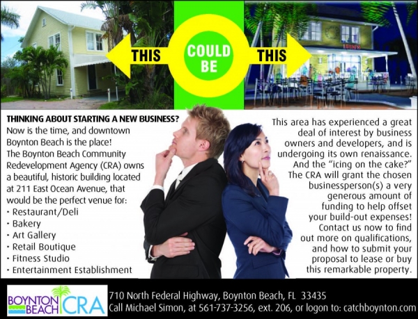 Thinking Of Opening A Business In Downtown Boynton Beach?